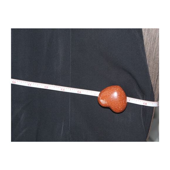 Abercrombie & Fitch satin maxi dress black slit sweetheart cami Medium Tall - Picture 9 of 10